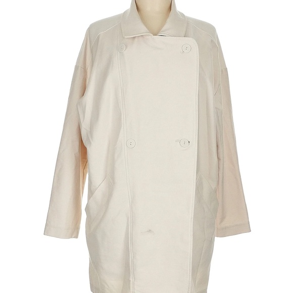 Prologue Women's Light Cream Trench Coat - Picture 2 of 5
